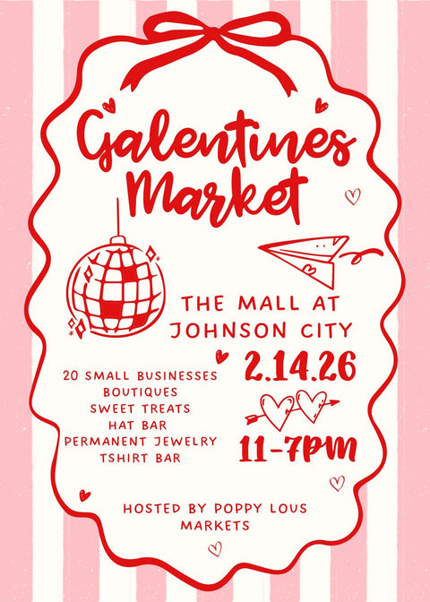 Sweeten Your Valentine’s Day at the Galentine’s Market in the JC Mall! 🍯💕✨