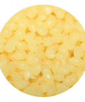 Yellow beeswax pearls