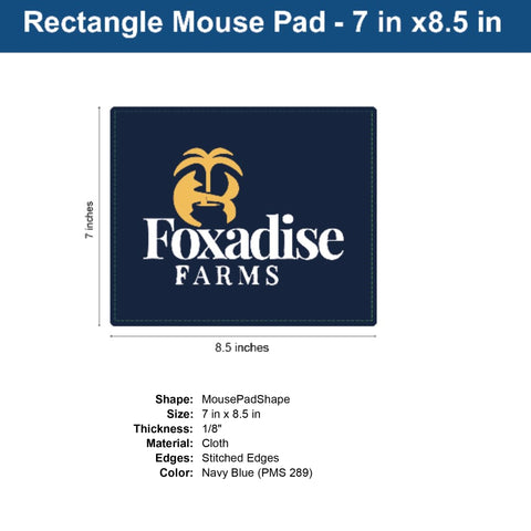 Foxadise Farms Branded Mousepads